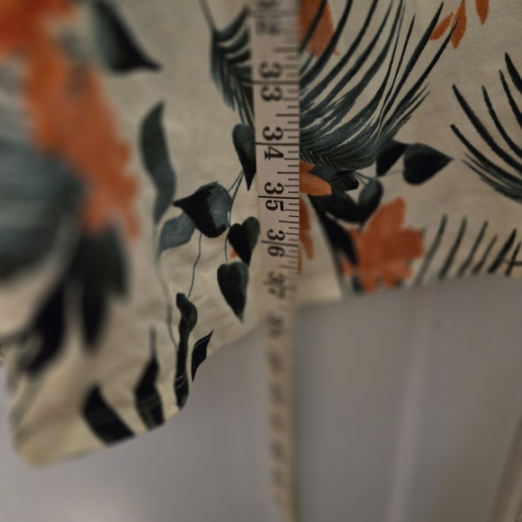 ASOS Tropical Print Ruffle Dress - Picture 2 of 4